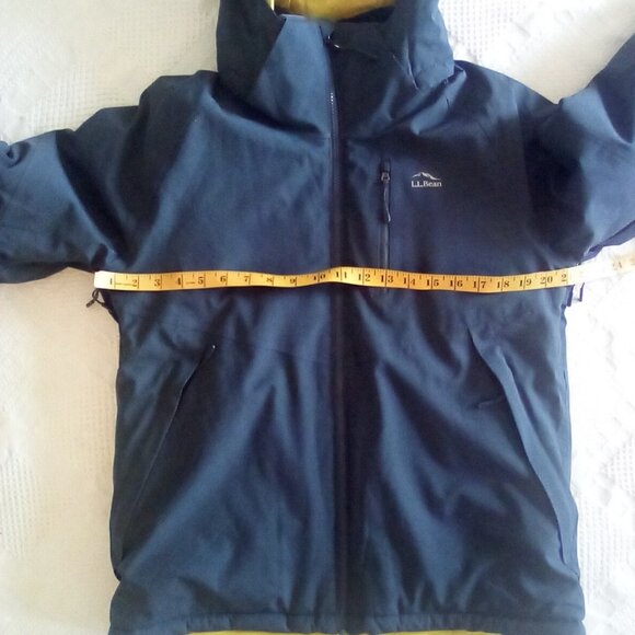Boys LL Bean Patroller Ski Jacket NWT Waterproof Reflective Material Sz XL 18 - Picture 7 of 16